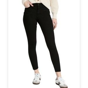 Old Navy Black Rockstar Super Skinny Jeans Size 10